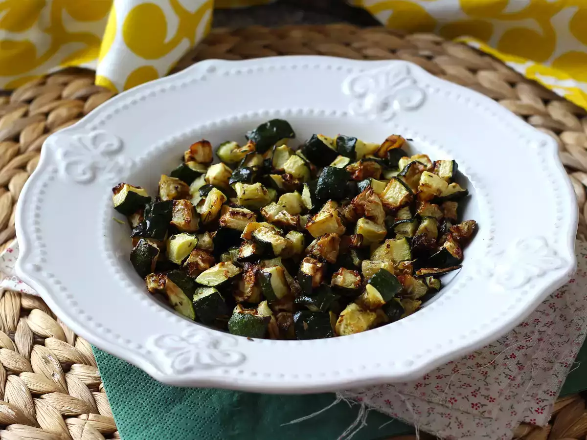 Resepti Miten kypsentää kesäkurpitsaa air fryerissa?