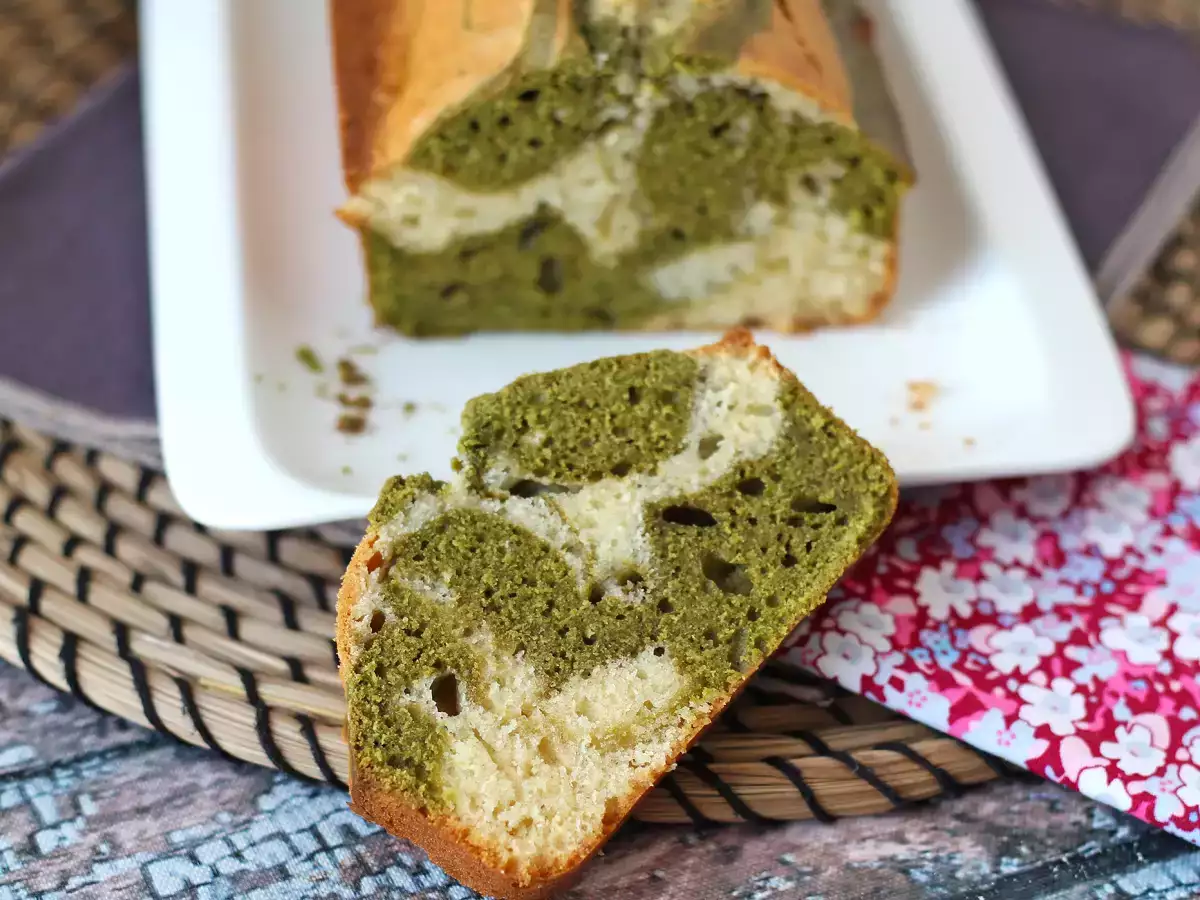 Resepti Matcha-marmorikakku