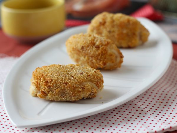 Resepti Kinkkukroketit air fryerilla: vähän öljyä, mutta yhtä rapeita kuin aina!