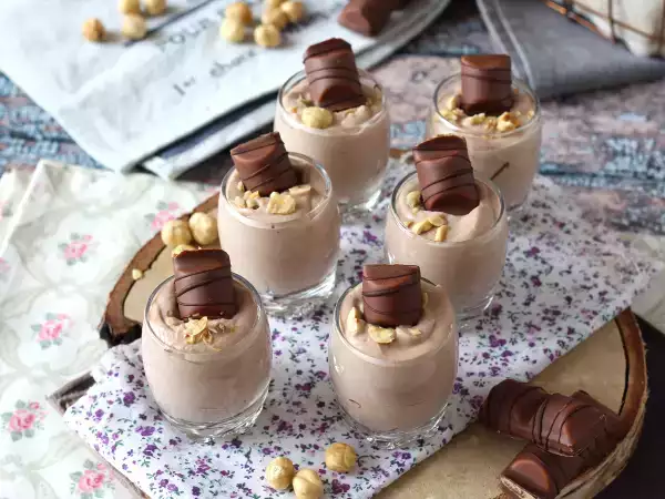 Resepti Erittäin herkulliset kinder bueno -verrines ilman paistamista