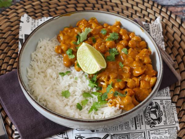 Resepti Kikhernecurry, super herkullinen vegaaninen resepti