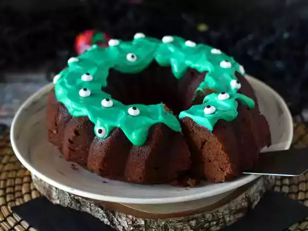 Resepti Halloweenin suklaabundt-kakku, herkullinen suklaakakku