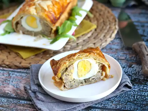 Resepti Pâté berrichon, super gourmet pääsiäispatee perinteiseen ateriaan!
