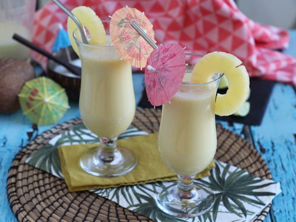 Resepti Nopea alkoholittomien piña colada -resepti