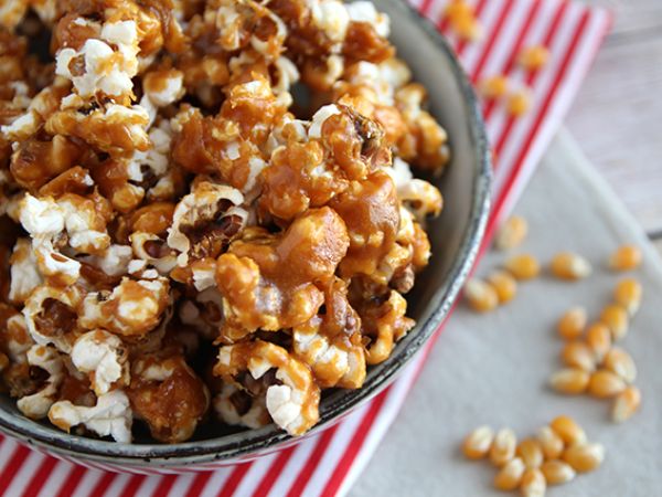 Resepti Karamellipopcorn
