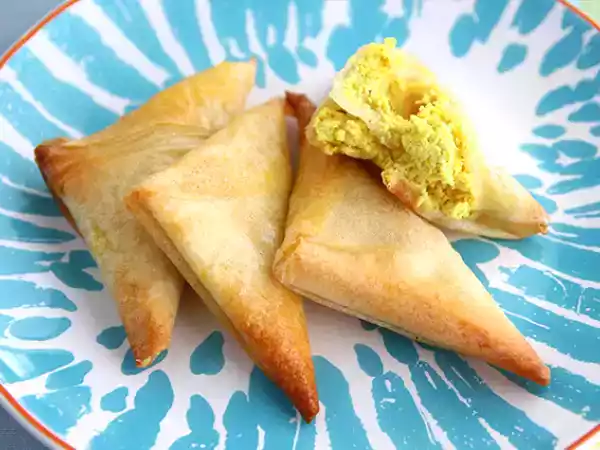 Resepti Currysamoussat