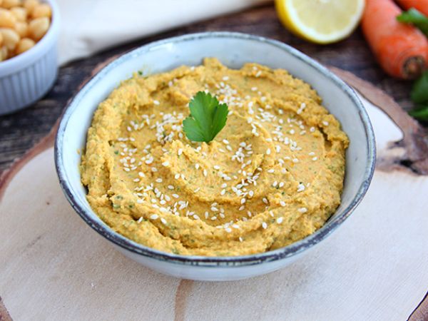 Resepti Porkkana-hummus
