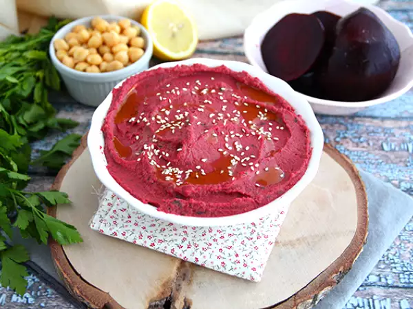 Resepti Punajuurihummus