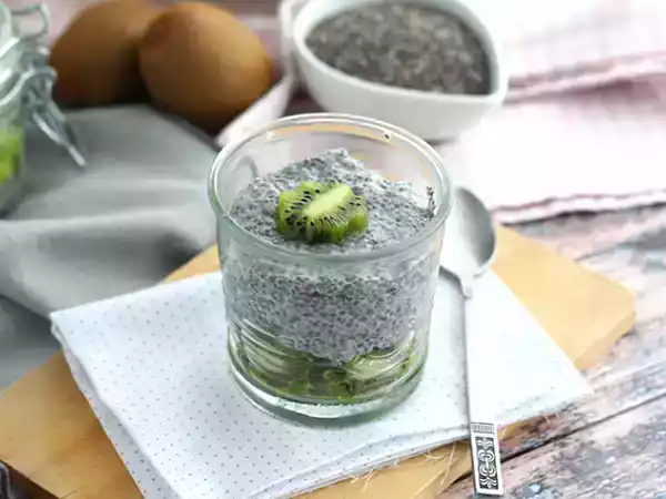 Resepti Chia-siemenvanukas kiivin kanssa