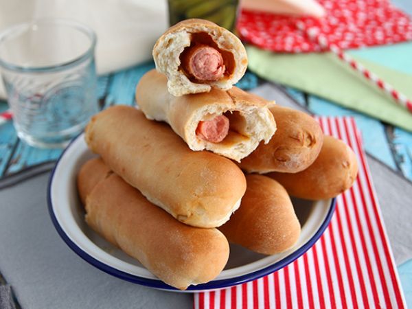 Resepti Spiro-koirat, kotitekoiset hot dogit