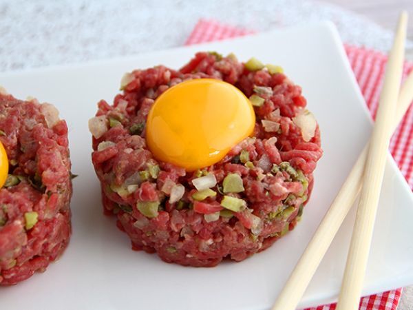 Resepti Naudanlihapihvi tartar