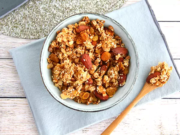 Resepti Mysli, kotitekoinen granola