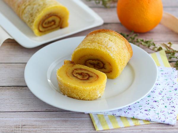 Resepti Portugalilainen appelsiinikääretorttu - torta de laranja