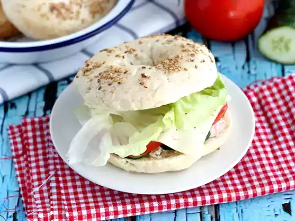 Resepti Kasvisbagel