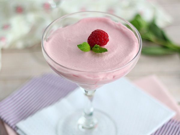 Resepti Vadelma mousse