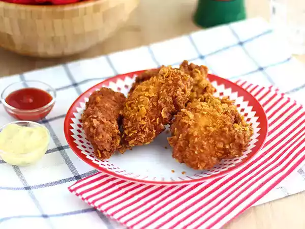 Resepti Kfc-tyyliset rapeat kananpoikaset