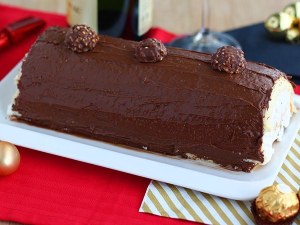 Resepti Joulun tukki ferrero rochersin kanssa