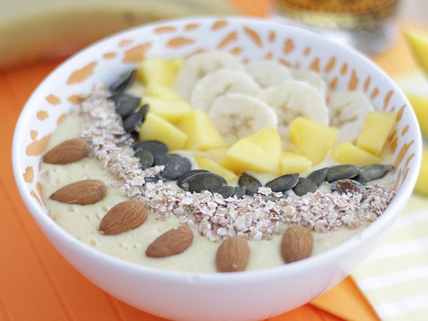 Resepti Mangokuulokulho banaanilla