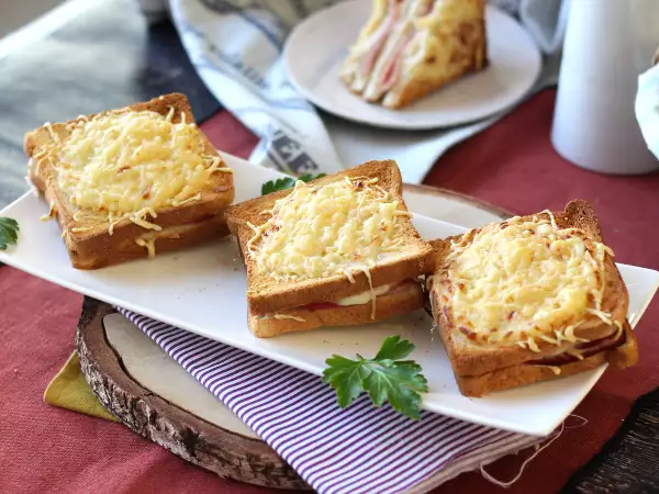 Resepti Croque monsieur air fryerilla