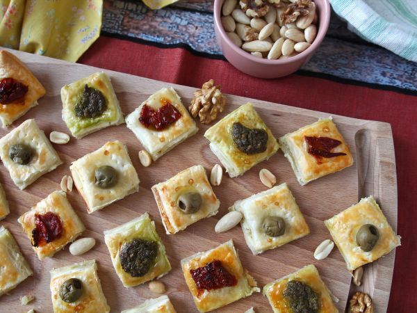 Resepti Helppoja ja nopeita leivonnaispaloja loistavaksi aperitiiviksi!