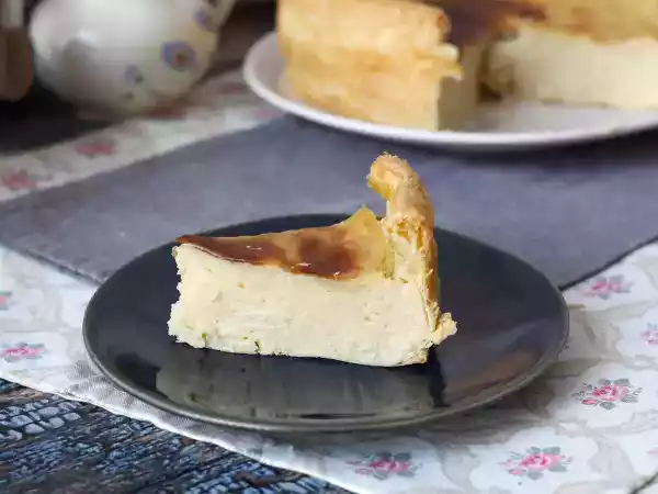 Resepti Laktoositon flan pâtissier