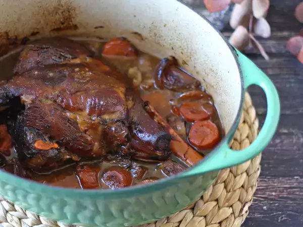 Resepti 7 o'clock lampaanjalka: erittäin helppo resepti