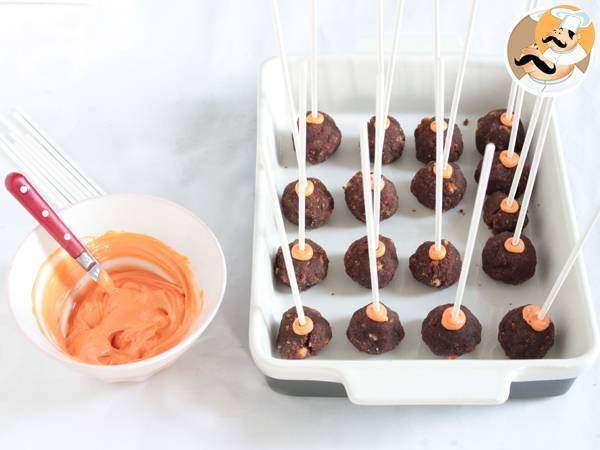 CakePops - Halloween - Valmistelu askel 5
