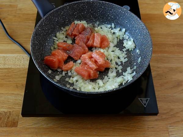 Savutettu lohi ja sinappileivonnainen - Valmistelu askel 4