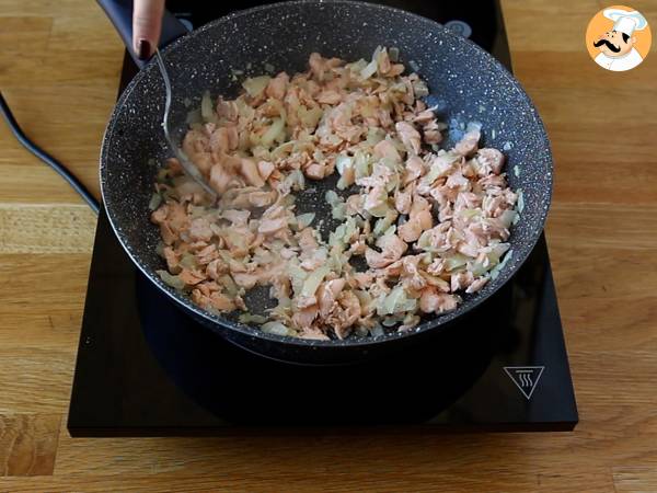 Savutettu lohi ja sinappileivonnainen - Valmistelu askel 5