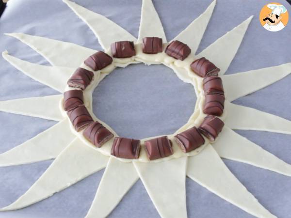 Kinder Bueno -galette des rois - Valmistelu askel 11