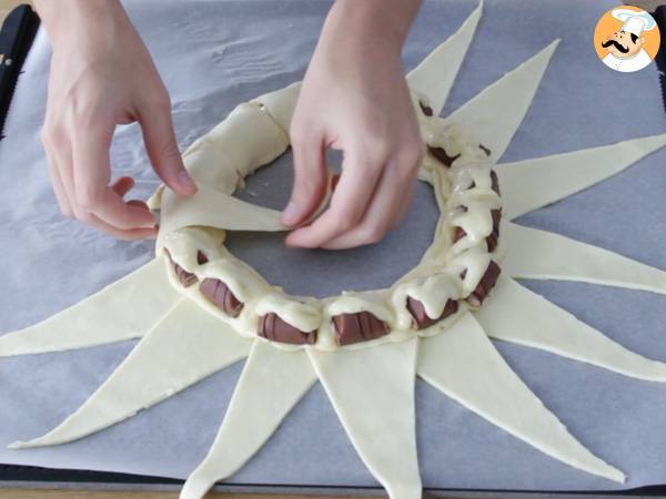Kinder Bueno -galette des rois - Valmistelu askel 12