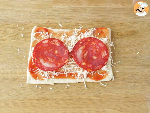 Pizza vohvelit - Valmistelu askel 1