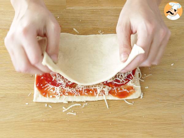 Pizza vohvelit - Valmistelu askel 2