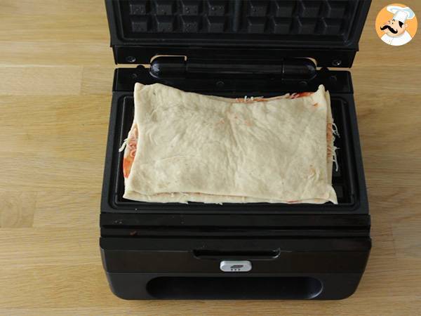 Pizza vohvelit - Valmistelu askel 3