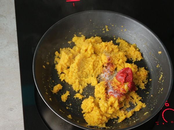 Kana-curry kookosmaidon kanssa - Valmistelu askel 4