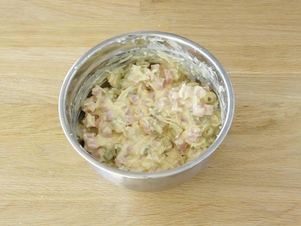 Suolaiset muffinssit aperitiiviksi - Valmistelu askel 3
