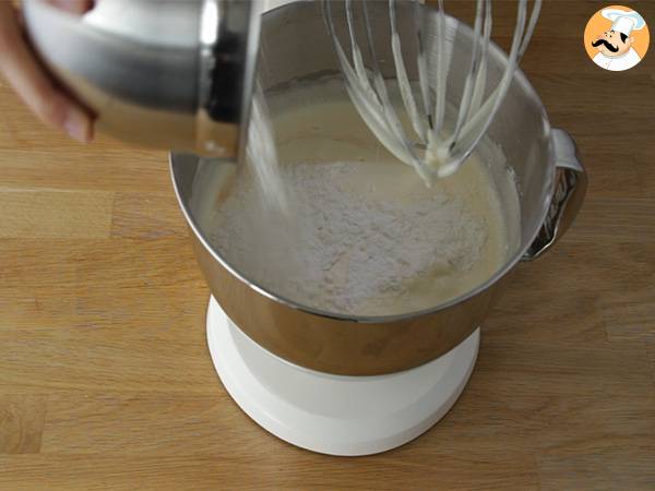 Kolmen maidon kakku Tres Leches - Valmistelu askel 3