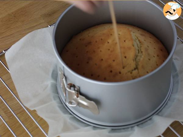 Kolmen maidon kakku Tres Leches - Valmistelu askel 8
