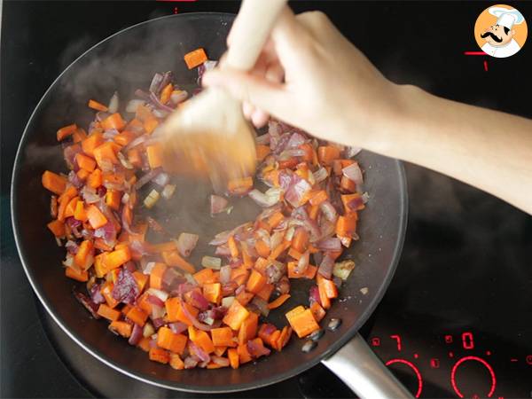 Brittiläinen Hachis parmentier - Paimenen piirakka - Valmistelu askel 1