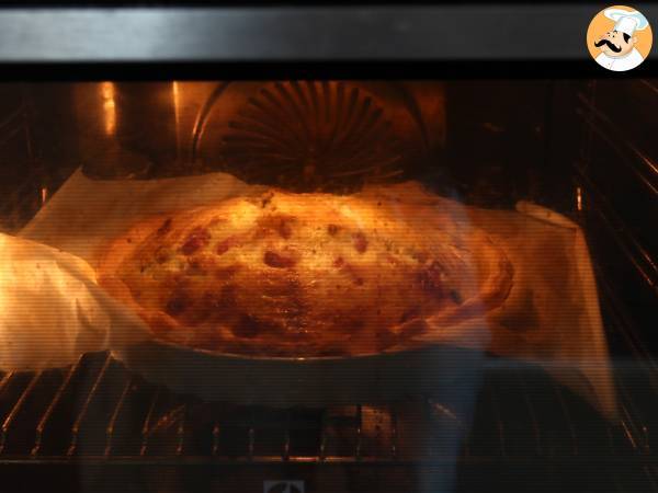 Helppo kotitekoinen quiche lorraine -resepti - Valmistelu askel 4
