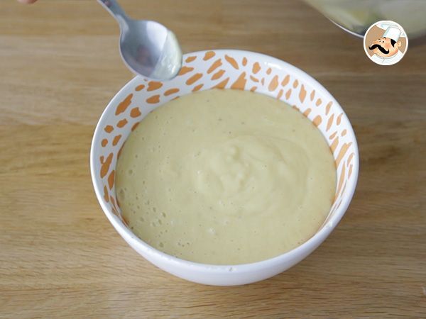 Mango- ja banaanismoothiebowl - Valmistelu askel 2