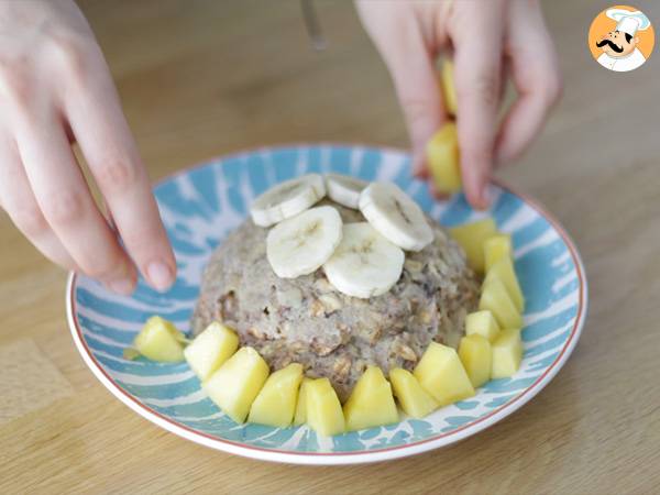 Banaanikulho kakku - Valmistelu askel 4