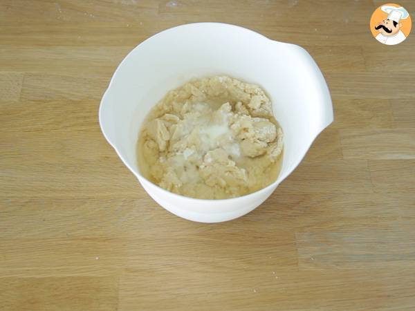 Jogurttikakku - Valmistelu askel 2