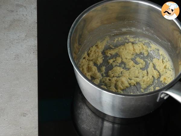 Béchamel-kastike, helppo resepti - Valmistelu askel 2