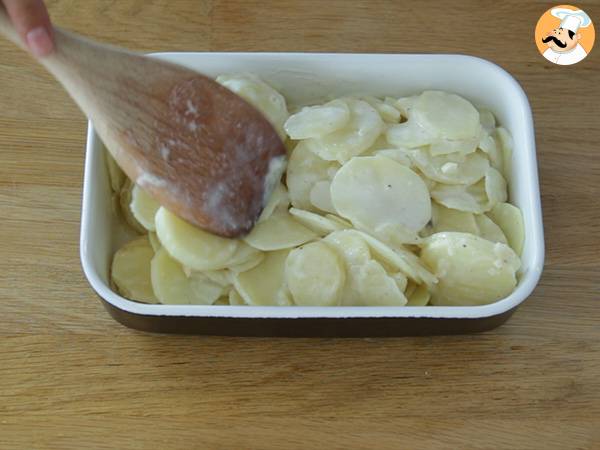 Gratin dauphinois: aito resepti - Valmistelu askel 3