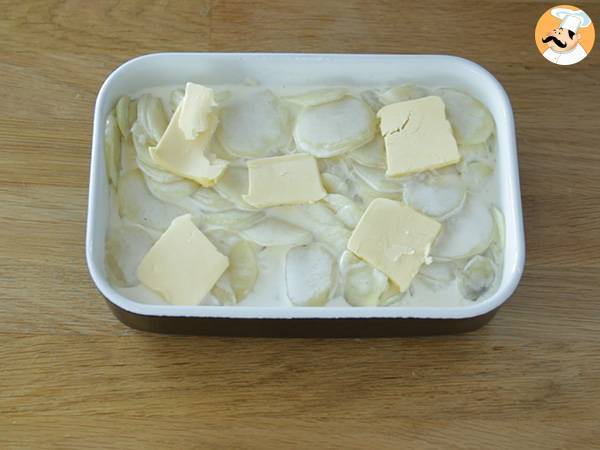 Gratin dauphinois: aito resepti - Valmistelu askel 4