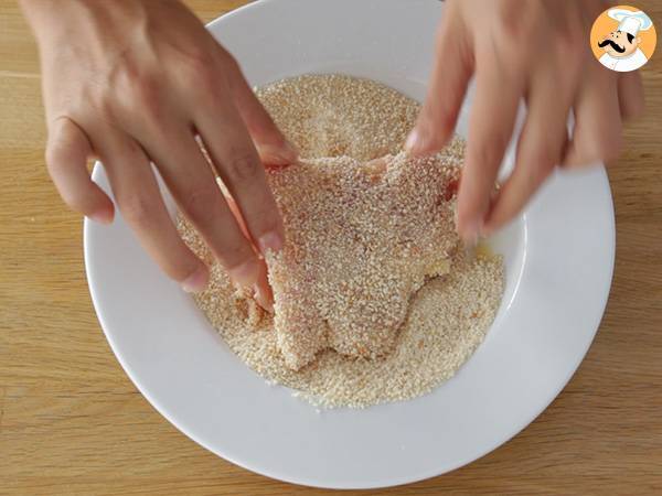 Kotitekoinen cordon bleu - Valmistelu askel 4