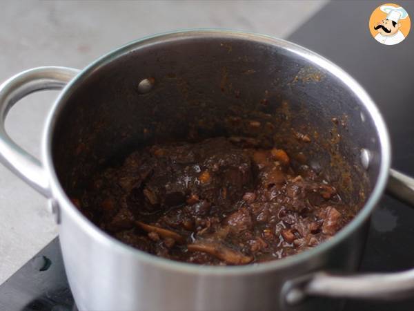 Naudanliha Bourguignon - Valmistelu askel 5