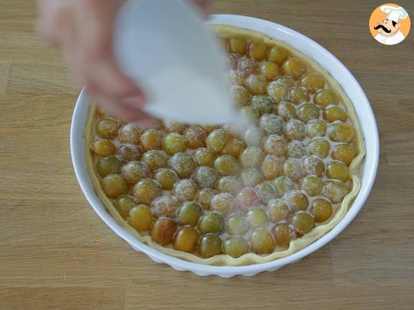 Mirabellen luumutorttu - Valmistelu askel 3