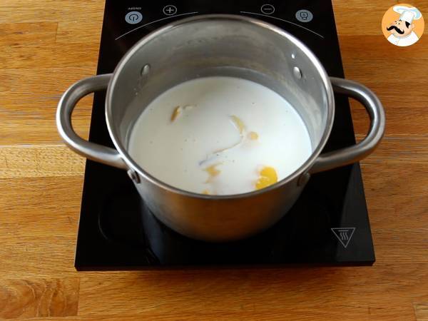 Leche frita - Espanjalainen jälkiruoka - Valmistelu askel 1